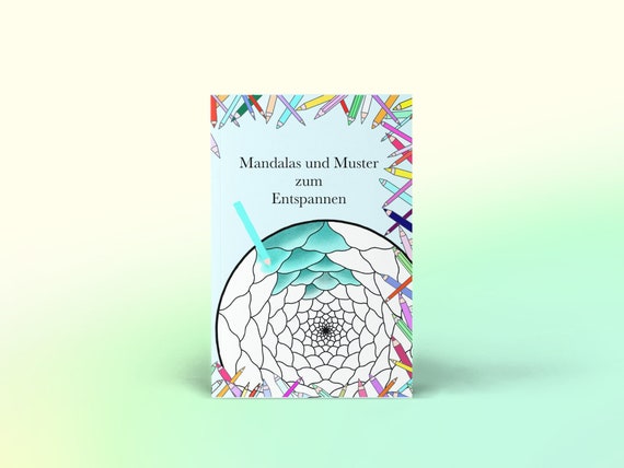 Mandala Malbuch mit 26 verschiedene Bilder zum ausmalen, gezeichnete Kinder Beschäftigung ohne KI, tolles Geschenk für Kinder und Erwachsene