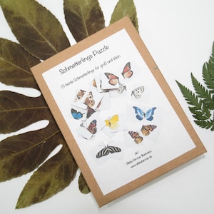 Memo con 15 mariposas ilustradas Memory