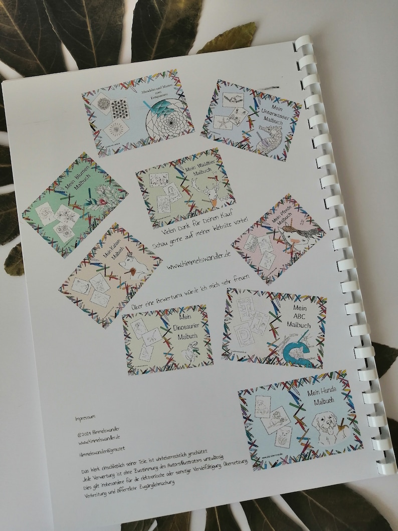 Mandala målarbok med 26 olika bilder att färglägga, illustrerad barnaktivitet utan AI, perfekt present till barn och vuxna bild 7