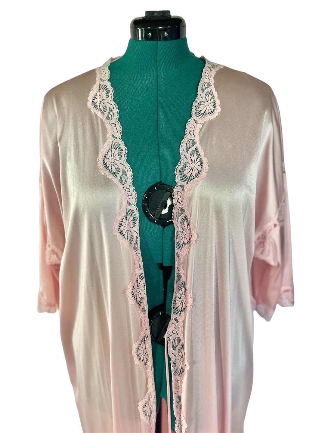Vintage Baby Pink Robe - Etsy