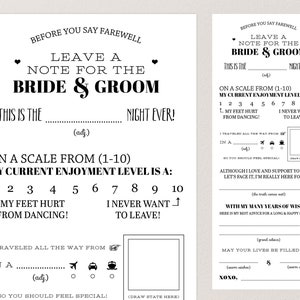 Wedding Mad Lib, Wedding Madlib, Wedding Mad Libs, Wedding Madlibs, Wedding Ad-lib, Guest Sign in Alternative, Wedding Shower Mad Lib Game