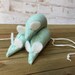 Tiny Mint Heart Catnip and Silvervine Mouse Toy for Cats and Kittens