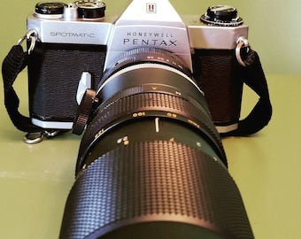 Pentax Spotmatic SP Film Camera Asahi Super Takumar 35mm F/3.5