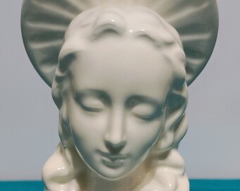 Reduced to 16.99.   Our Lady is here for you.  Madonna Has Crossed Arms in Peace and Comfort