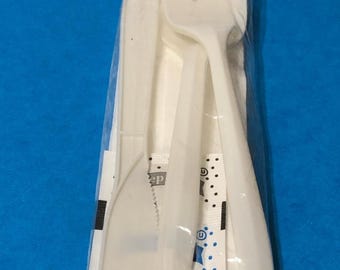 New Orleans Food Vendors  Cutlery Packets for Festivals/Fairs  Durable Knife, Fork, Spoon, Salt, Pepper and Napkin  New & Sanitary