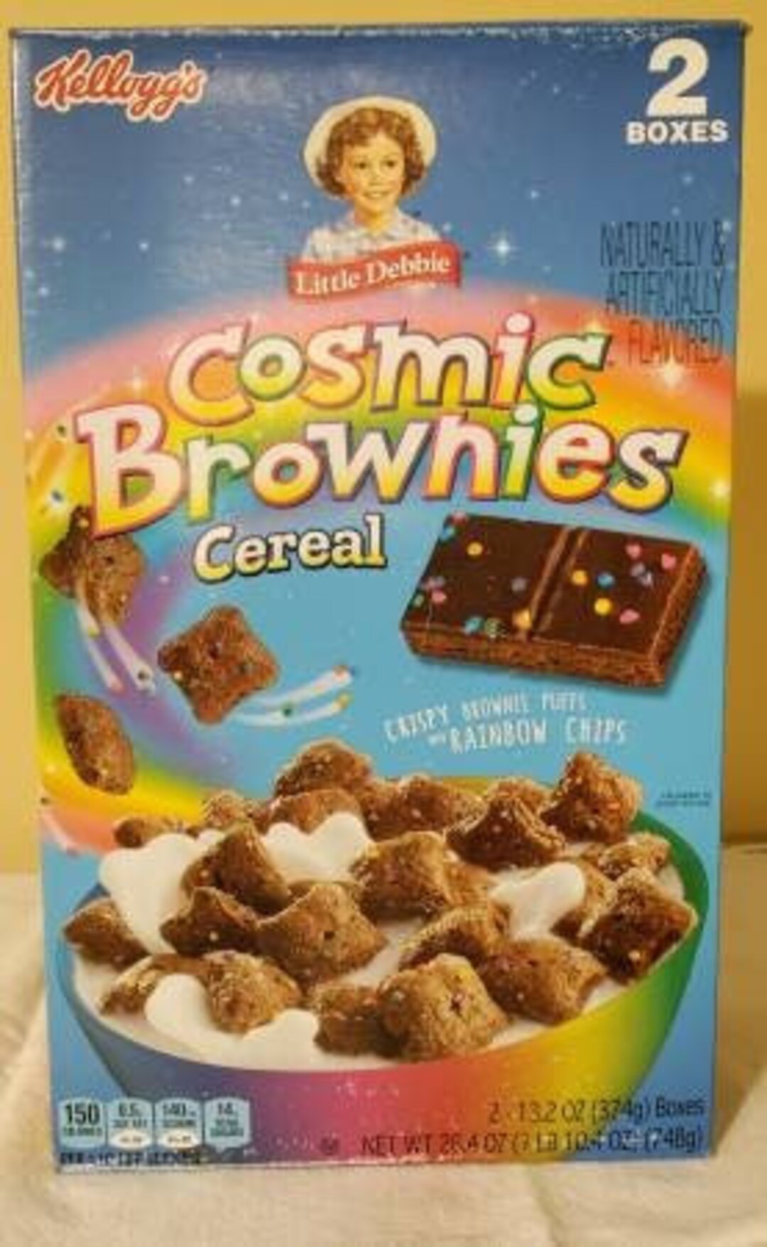 Cosmic Brownies Little Debbie Cereal Collectible Box Etsy