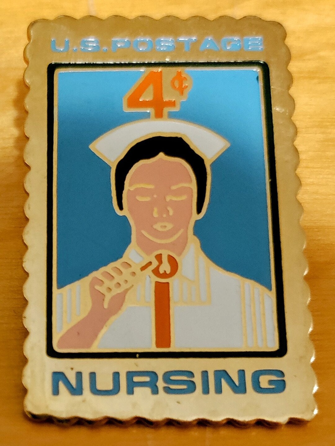 USPS Commemorative Stamp Pin Nurse Appreciation Etsy