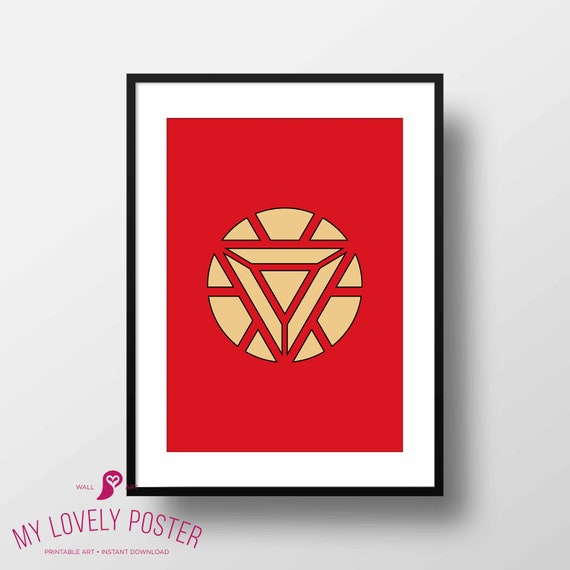 Iron Man Poster Avengers Marvel Super Hero Home Decor Superhero Decor Boys Room Decor Superhero Bedroom Superhero Party
