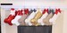 BIG Christmas Dog Stockings CUSTOMIZED Fabric and Bow selection + Sequins!  Birthday Decoration/Pet Stocking /Dog Bone.  **SALE** 