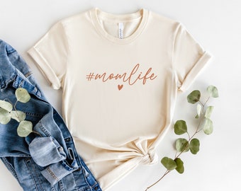 Mom Life Tshirt, Mama Tshirt, Cool Mom Gift, Motherhood Tshirt, Gift for Her, New Mom Shirt, Trending Mom Tee, Workout Shirt, Graphic Tshirt