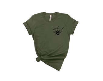 Bee Kind T-Shirt: Inspirational Unisex Cotton Tee