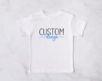 Personalized Kids T-Shirt: Custom Design, Text & Image