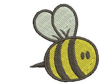 Animal Cute Bee Full Filled Embroidery Design Embroidery Machine Instant Download Q8083