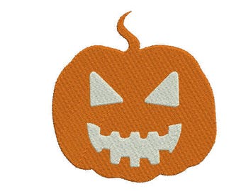 Halloween Pumpkin Embroidery Design Machine Instant Download Q8137