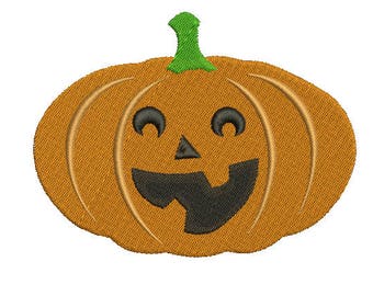 Halloween Pumpkin Embroidery Design Machine Instant Download Q8121