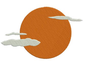 Halloween Bat Boo Moon Pumpkin Embroidery Design Machine Instant Download Q8135
