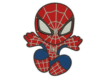 Superhero Spider Man Spiderman Embroidery Designs Embroidery Machine Instant Download Q8102