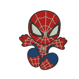 Superhero Spider Man Spiderman Embroidery Designs Embroidery Machine Instant Download Q8102