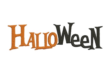 Happy Halloween Bat Boo Moon Pumpkin Applique Embroidery Design Machine Instant Download Q8139