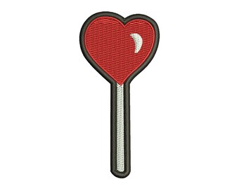 Cute Candy Heart Embroidery Designs Embroidery Machine Instant Download Q8024