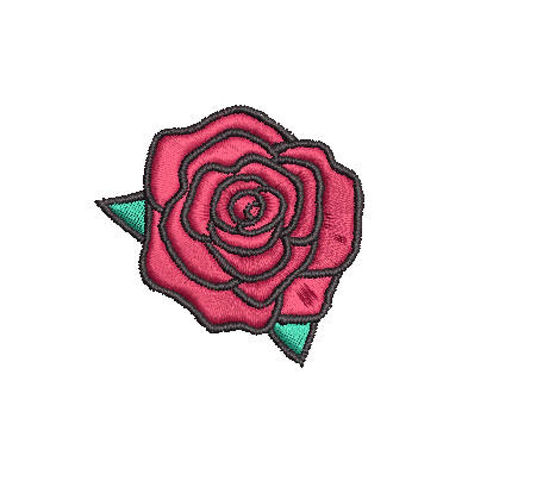 Vintage Roses EMBROIDERY Design Floral Fill Design Embroidery Etsy