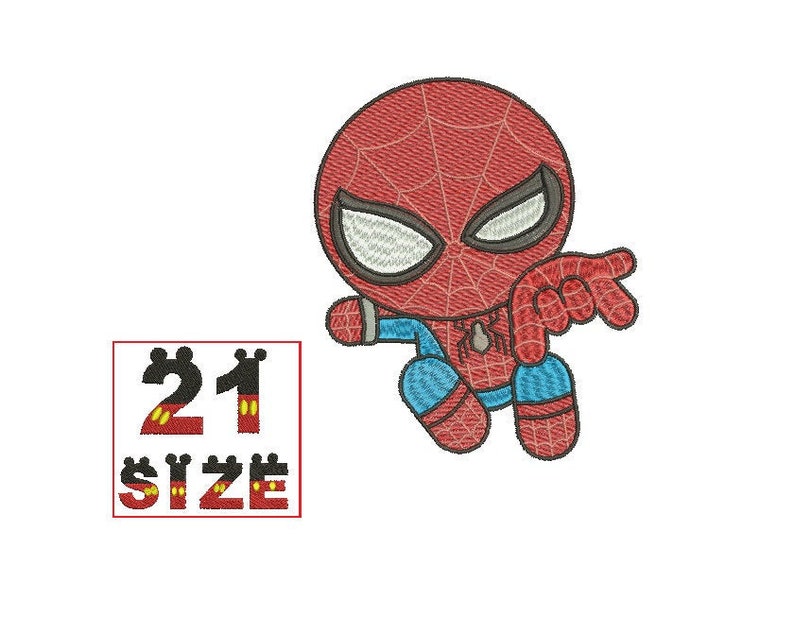 Superhero Spider Man Spiderman Embroidery Baby Kid Cute - Etsy UK