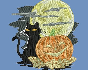 Halloween Embroidery Design, Machine Embroidery Instant Download, 9 sizes, HD875
