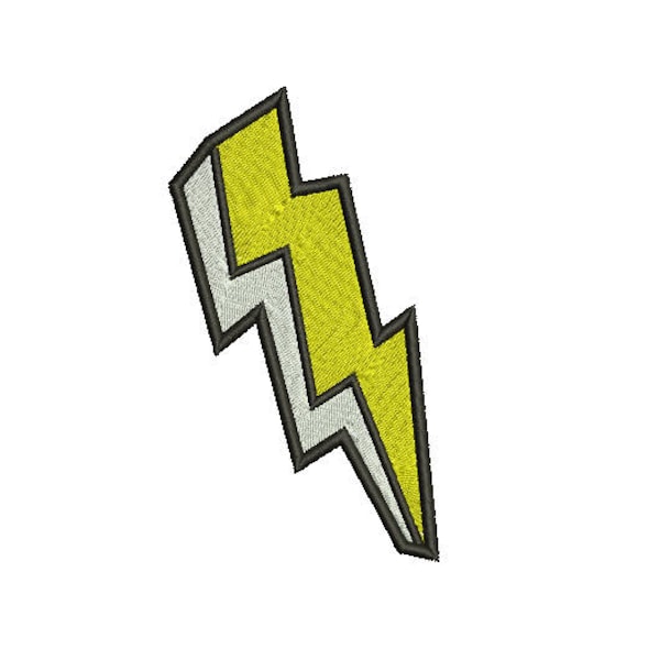 Symbol Lightning Embroidery Designs Embroidery Machine Instant Download Q8053