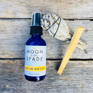 Palo Santo Oil Spray, Palo Santo Smokeless Smudge, Space Clearing, Ritual Clearing, Energy Clearing