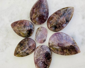 Tear drop shape Super 7, Seven Minerals in one stone, Melody Stone, Sacred Seven Palm Stone, Healing Crystals, Seven in one Crystal