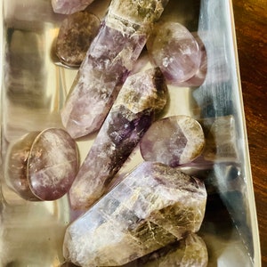 Super 7, Seven Minerals in one stone, Melody Stone, Sacred Seven Palm Stone, Healing Crystals, Seven in one Crystal image 3