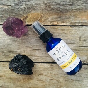 Empath Protection Spray,Aromatherapy Spray, Essential Oil Spray, Crystal Elixir, Metaphysical Spiritual Ritual, Boundary Water, Gemstones image 10