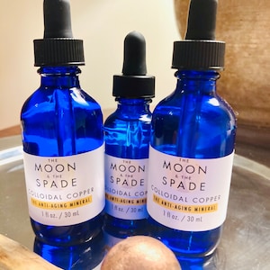 Colloidal Copper, Sublingual Colloidal Drops, Copper Drops, Mineral Drops, Colloidal Drops, Mind Body Soul Elixir