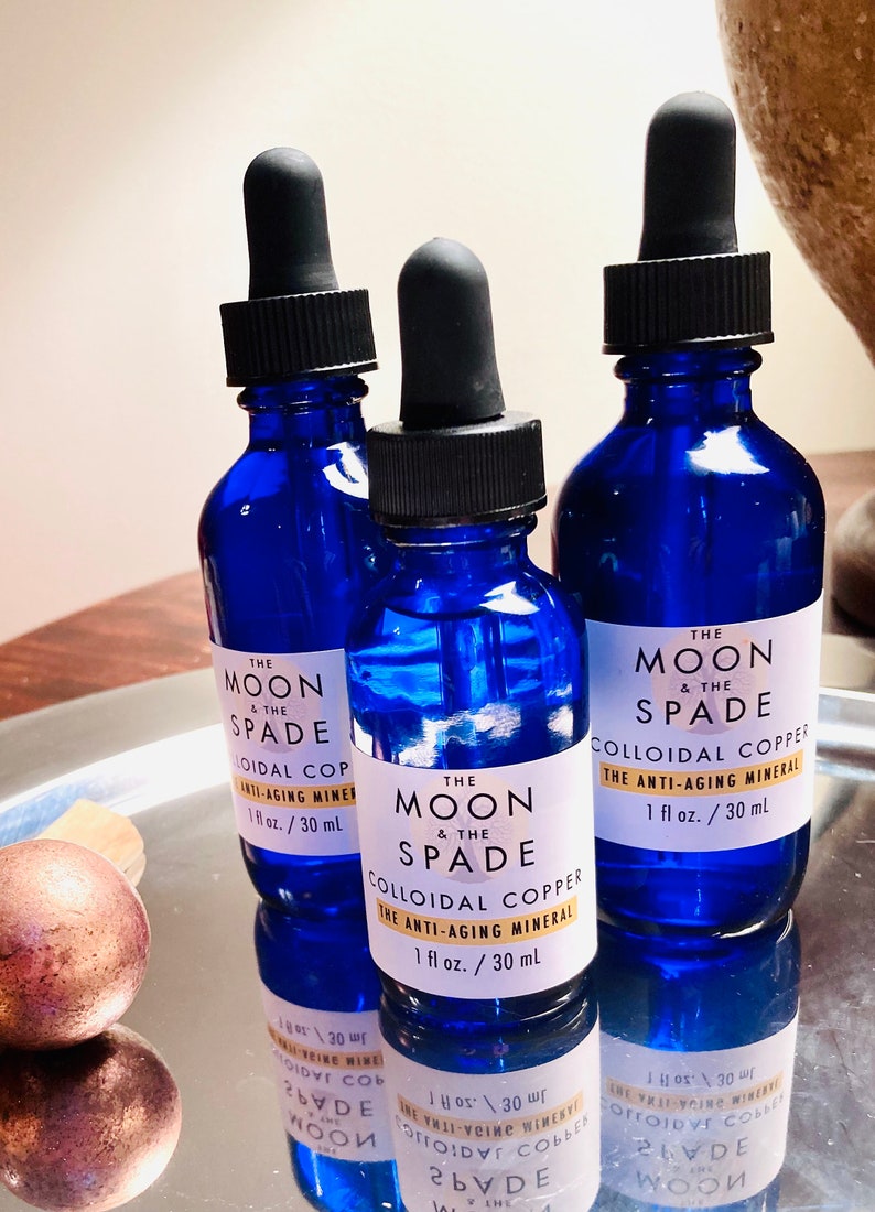 Colloidal Copper Sublingual Drops: 50 PPM Mineral Elixir - Etsy