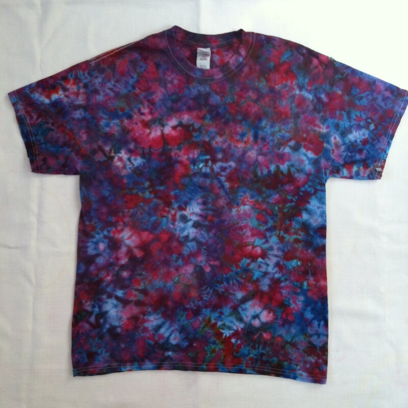 Ice dye XL tee shirt