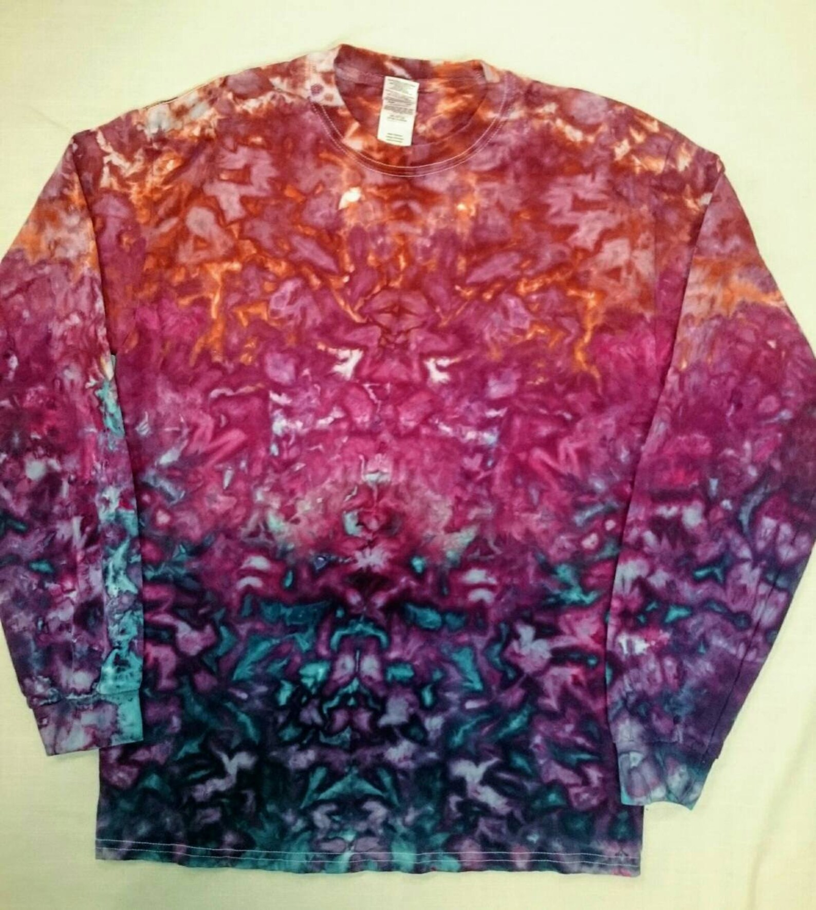 Women's Ice Tie Dye Outfit Elle Size 14 Pants Gildan Unisex XL SS Shirt Upcycled