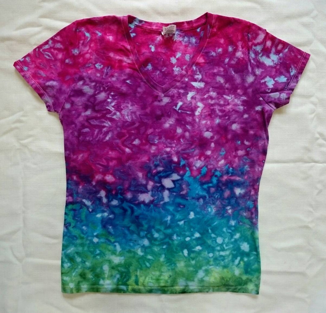 Tie Dye Shirt Ice Tie Dye Custom Made Shirt - Etsy