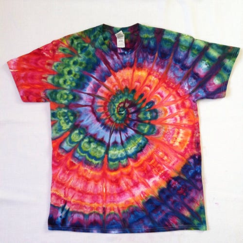 Tie Dye Shirt Ice Tie Dye Custom Made Shirt - Etsy