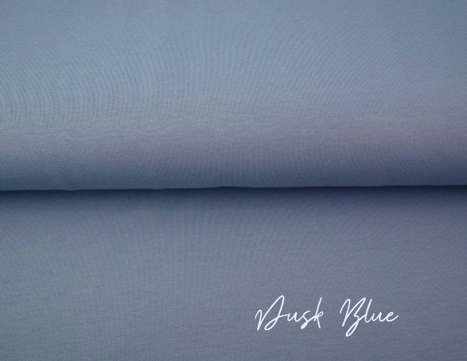 Merino Wool Fabric 240 gsm Wool Fabric By The Yard Stretch Rib Knit Hiking  Outdoor Natural Fabric Sewing Clothes -Blue MW045W