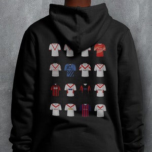 Airdrie Football Hoodie Apparel Clothing | Classic Kits | Iconic Retro Shirts History | Gift for Him | Birthday Present