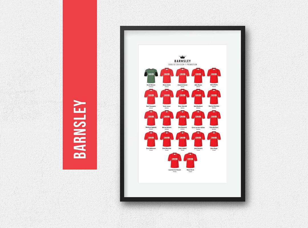 Classic Barnsley Football Shirts