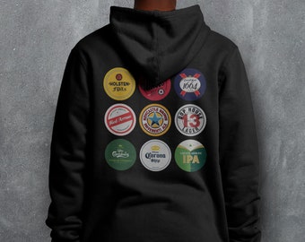 Fantasy League Football FPL 'Off The Bar' Beers of the Game Hoodie, Perfect Gift for Him