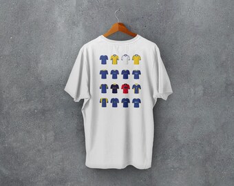 Wimbledon Football T-Shirt Apparel Clothing | Classic Kits | Iconic Retro Shirts History | Gift for Him | Christmas Present