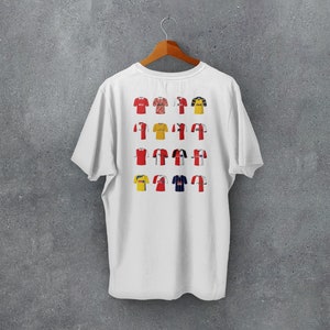 Woking Football T-Shirt Apparel Clothing | Classic Kits | Iconic Retro Shirts History | Gift for Him | Birthday Present