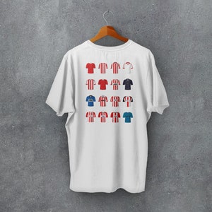 Exeter Football T-Shirt Bekleidung Bekleidung | Klassische Kits | Kultige Retro Shirts Geschichte | Geschenk für Ihn | Geburtstagsgeschenk