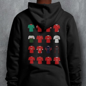 Wales Rugby Union Hoodie Apparel Clothing | Classic Kits | Iconic Retro Shirts History | Gift for Him | Birthday Present