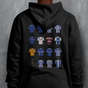 Wigan Football Hoodie Bekleidung Bekleidung | Klassische Kits | Kultige Retro Shirts Geschichte | Geschenk für Ihn | Geburtstagsgeschenk