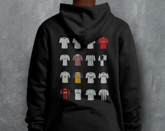 Hereford Football Hoodie Apparel Clothing | Classic Kits | Iconic Retro Shirts History | Gift for Him | Christmas Present