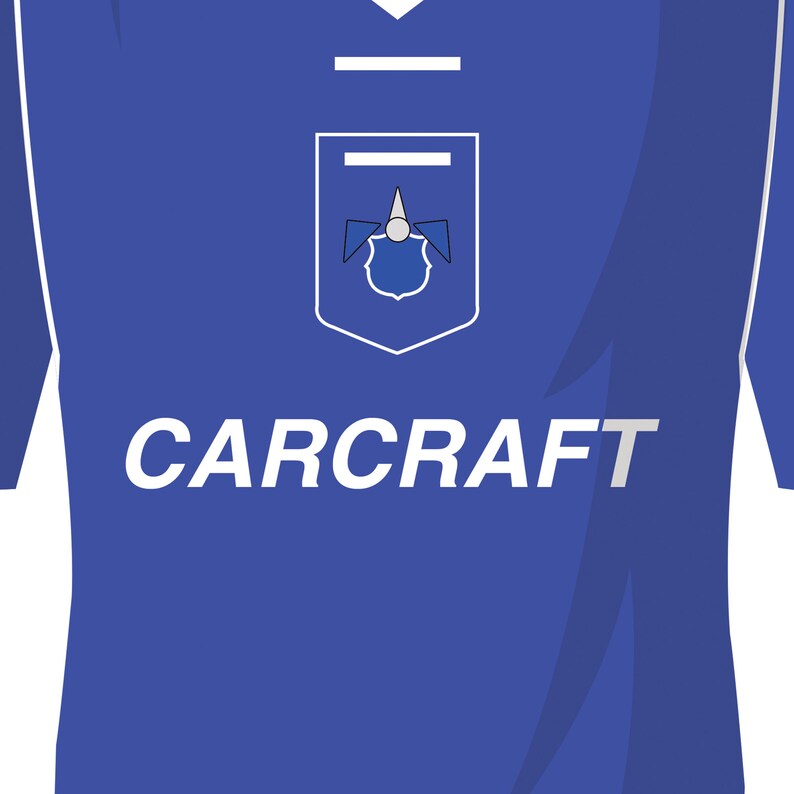 Rochdale Classic Kits Football Team Poster Print Gift for Him Etsy UK