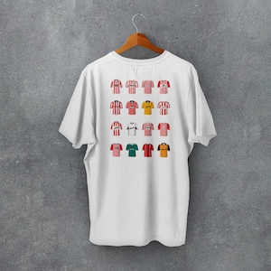 Derry Football T-Shirt Apparel Clothing | Classic Kits | Iconic Retro Shirts History | Gift for Him | Birthday Present